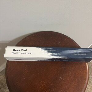 Deskpad Tan Leather, 31.5"  15.7", New in Box